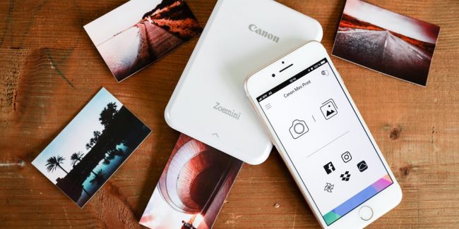 Test imprimante Canon zoemini